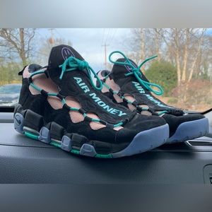 Nike Air More Money 'Have A Nike Day' Mens Basketball Shoes Size 12 CI9792-001